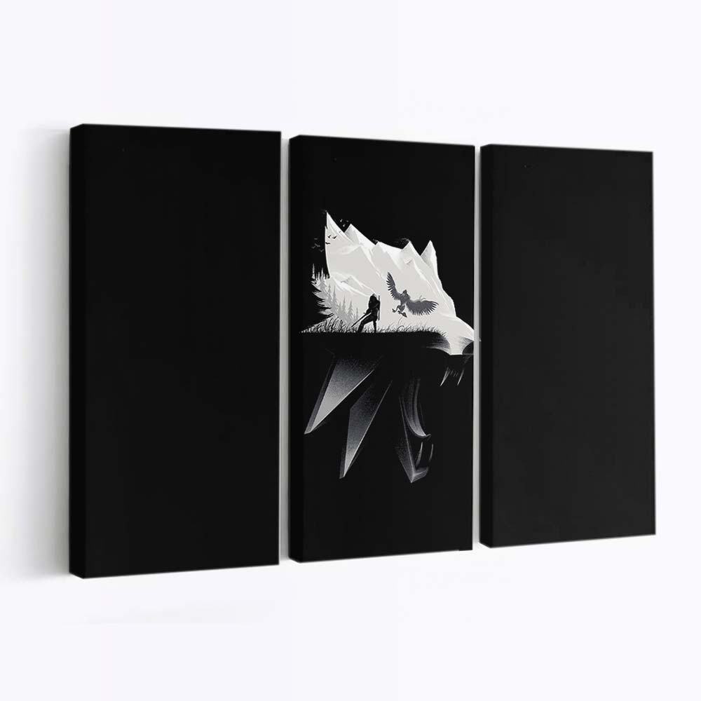 the witcher 3 wild hunt wolf artwork 7a